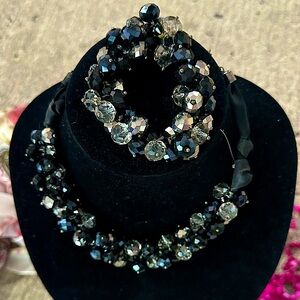 Beaded Necklace/Bracelet Set